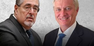 Bernardo Arévalo y Jose Antonio Kast. Foto La Hora: Francisco Altán