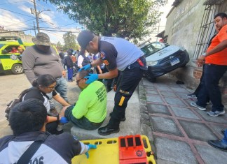 El hecho ocurrió en la 23 calle y 3ª avenida, zona 3.