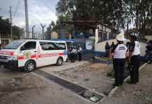 Incidente en Granja Modelo de Rehabilitación Pavón, Fraijanes. Foto La Hora: CVB.