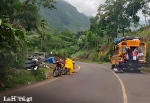Bus se accidentó en Nicaragua