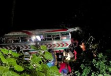 Según los socorristas, el accidente se registró en el km 172 de la ruta Interamericana.