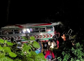 Según los socorristas, el accidente se registró en el km 172 de la ruta Interamericana.