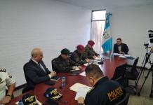 Ejército y PNC discrepan en número de fallecidos en frontera, durante citación de Chic Citación de VOS hacia el Ejército y Gobernación por número de fallecidos en la frontera, en San Marcos y Huehuetenango. Foto La Hora: Joel Maldonado