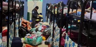 Las fuerzas de seguridad efectuaron las requisas de forma sorpresiva y simultánea. Foto La Hora: captura de pantalla