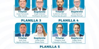 El CANG oficializó la inscripción de las cinco planillas para la Comisión de Postulación para TSE. Foto La Hora: captura de pantalla