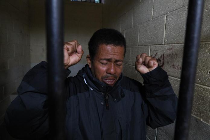 González Chinchilla niega estar involucrado en la muerte del menor de cinco años, Edgar Alvarado Castellanos. Foto La Hora: Daniel Ramírez.