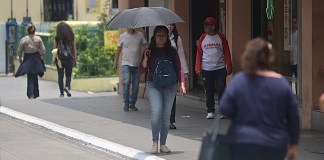 Archivo de clima cálido en la zona 1 capitalina. Foto La Hora: Fabricio Alonzo