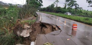 Emergencia debido a las lluvias de este jueves 18 de diciembre. Foto La Hora: Clima en Guatemala.