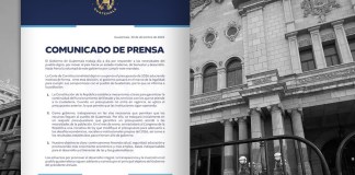 El gobierno de Guatemala anunció que en enero presentará una iniciativa de ley que modifique el presupuesto para adecuarlo.