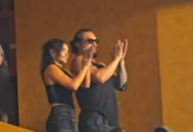 Adria Arjona y Jason Momoa en Residencia de Arjona en Guatemala. Foto La Hora: Captura.