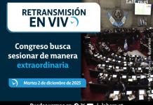 Congreso busca sesionar de manera extraordinaria este martes 2 de diciembre. Arte La Hora: Roberto Altán.
