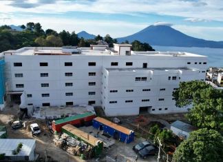 Construcción del Hospital de Sololá reporta considerable avance y fijan fecha de finalización