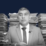 Los números que retratan el giro de la FECI tras la llegada de Rafael Curruchiche a su cabeza. Predominan las desestimaciones, cierres de casos y absoluciones. Diseño La Hora: Alejandro Ramírez.