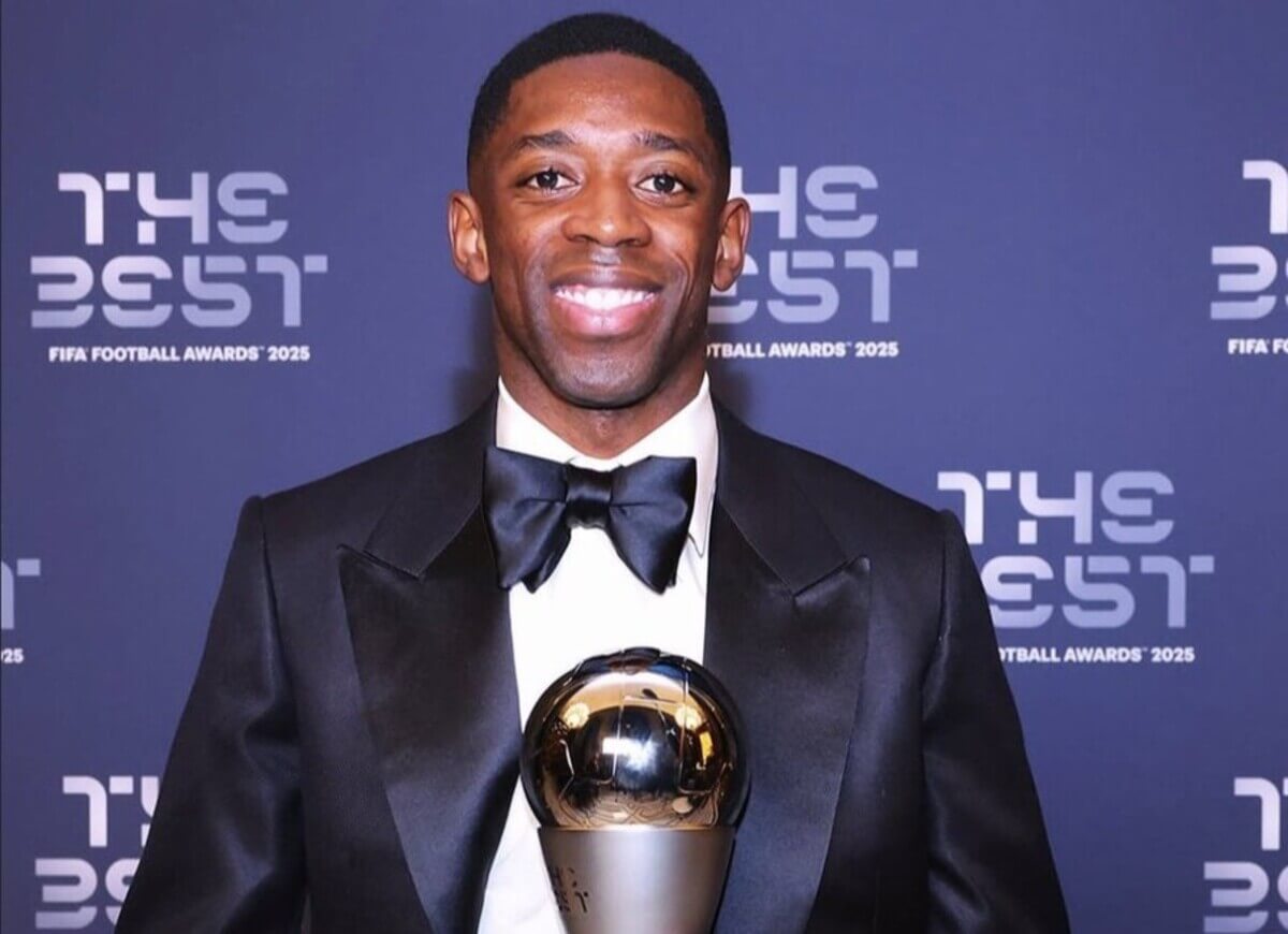 Dembélé gana el Premio The Best 2025 y se consagra como el mejor futbolista del mundo