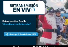 Retransmisión: Desfile «Guardianes de la Navidad» Este sábado 6 de diciembre, el desfile "Guardianes de la Navidad", organizado por los Bomberos Voluntarios de Guatemala.
