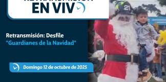 Este sábado 6 de diciembre, el desfile "Guardianes de la Navidad", organizado por los Bomberos Voluntarios de Guatemala.