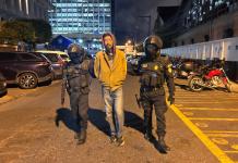 El capturado fue identificado como Jorge Alberto Bobadilla Henríquez, de 52 años. Foto La Hora: PNC.