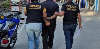 César "N", detenido por crimen registrado en julio en Sanarate, El Progreso.