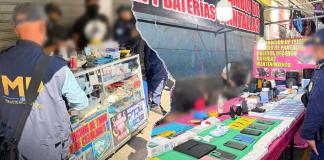 Diligencias por celulares localizados en El Guarda