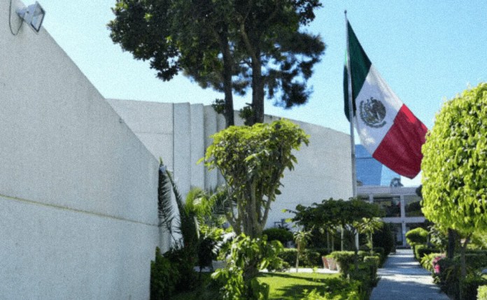 Embajada de México en Guatemala. Foto La Hora: Debate MX / Secretaría de Relaciones Exteriorres