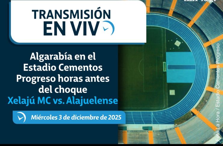 En vivo: Algarabía en el Estadio Cementos Progreso horas antes del choque Xelajú MC vs. Alajuelense