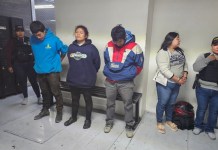PNC desarticula estructura del Barrio 18 señalada de asesinatos y extorsiones Desarticulada estructura de la organización criminal del Barrio 18. Foto La Hora: PNC.