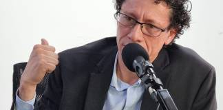 Carlos Bezares, exsecretario general del partido Voluntad, Oportunidad y Solidaridad (VOS), aseguró que continuarán la batalla legal. Foto La Hora: Carlos Bezares