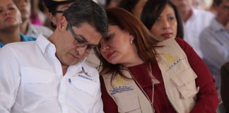 Ana García de Hernández, esposa de Juan Orlando Hernández, expresidente de Honduras.