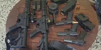 PNC armas incautadas