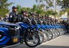 252 motocicletas y 10 autopatrullas son donadas por China (Taiwán) para la PNC Foto La Hora: Mingob