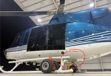 Ataque armado a helicóptero en Sololá. Foto La Hora: Gobierno de Guatemala