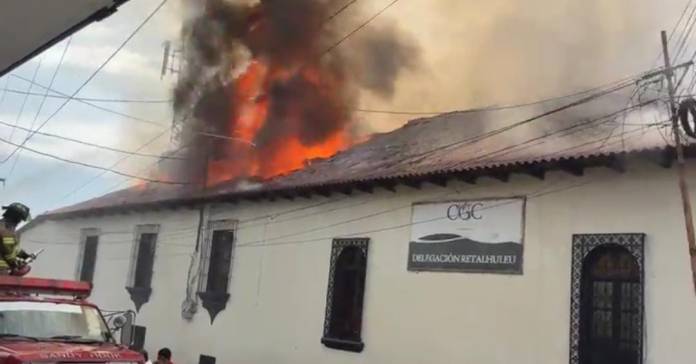 Incendio CGC Reu - Conred