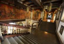 Interior del Palacio Nacional, sede del Gobierno. Foto La Hora: Interior del Palacio Nacional Cultura Guate