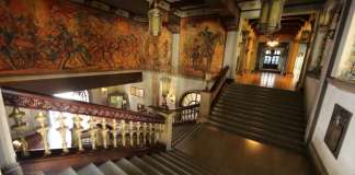 Interior del Palacio Nacional, sede del Gobierno. Foto La Hora: Interior del Palacio Nacional Cultura Guate