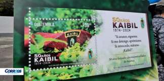 Correos de Guatemala lanza emisión postal por los 50 años de las Fuerzas Especiales Kaibil Correos de Guatemala conmemora los 50 años de las Fuerzas Especiales Kaibil con emisión postal. Foto La Hora: CIV.