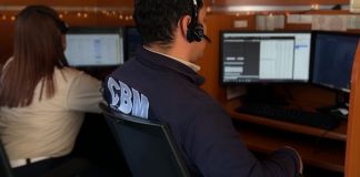 Centro de llamadas de Bomberos Municipales. Foto La Hora: José Orozco,