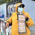 Lotería Santa Lucia con 110 billetes emitidos. Foto La Hora: José Orozco