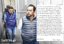 Pacheco y Chaclán: 235 días privados de libertad y a espera de audiencia de etapa intermedia Luis Pacheco y Hector Chaclán a 235 días de estar privados de libertad. Foto La Hora