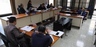 El Tribunal de Mayor Riesgo E ordenó que Mauro López , alías Lupillo, debe resarcir al Estado de Guatemala tras la masacre de Salcajá. Foto La Hora: Daniel Ramírez