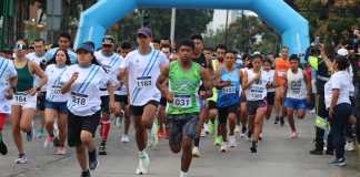 Según el Ministerio de Cultura, la Carrera de la Independencia concentró a 4 mil participantes. Foto La Hora: MCD