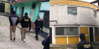 MP diligencias en Mixco tras hechos delictivos en colonias El Milagro y Carolingia. Foto La Hora: Ministerio Público