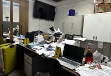 MP ejecutó cuatro diligencias de allanamiento en el municipio de Mixco. Foto La Hora: MP.