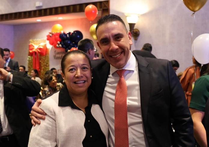 La magistrada suplente de la CC, Claudia Paniagua, en un evento de la agrupación ASPA. Foto La Hora: ASPA.