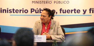 La fiscal general María Consuelo Porras culminará su segundo período al frente del MP el próximo 16 de mayo de 2026. Foto La Hora: MP.