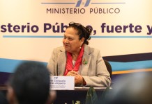 Cuenta regresiva para el relevo en el MP: Cuándo concluye su gestión Consuelo Porras La fiscal general María Consuelo Porras culminará su segundo período al frente del MP el próximo 16 de mayo de 2026. Foto La Hora: MP.