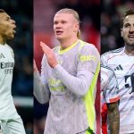 A lo largo de 2025, varios futbolistas lucharon por convertirse en el máximo goleador del año, entre ellos Mbappé, Haaland y Kane.