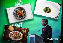 Los 50 mejores Restaurantes de Latinoamérica, entre ellos, tres de Guatemala. Foto La Hora: Alejandro Ramírez