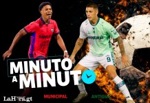 Antigua GFC vs. Municipal: minuto a minuto de la final de ida del Torneo Apertura 2025 Antigua GFC y Municipal se ven las caras en el Estadio Pensativo durante el partido de ida de la final del Torneo Apertura 2025.