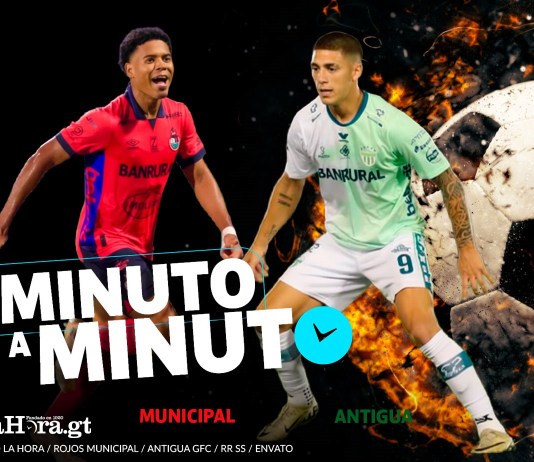 Antigua GFC y Municipal se ven las caras en el Estadio Pensativo durante el partido de ida de la final del Torneo Apertura 2025.