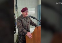 Ministro de la Defensa Nacional en funciones, José Giovani Martínez Milián. Foto La Hora: Captura.